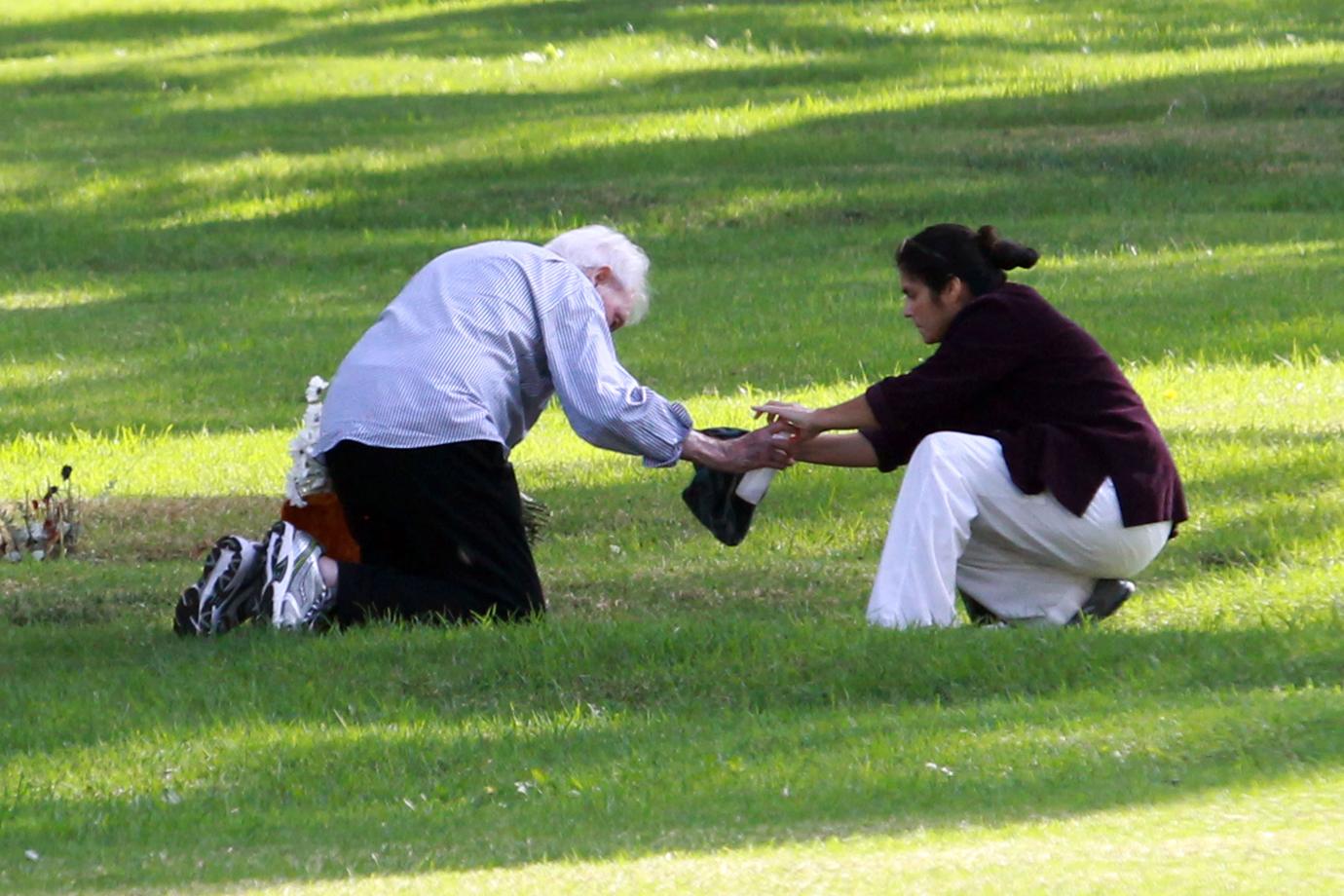 bob barker wife grave collapse