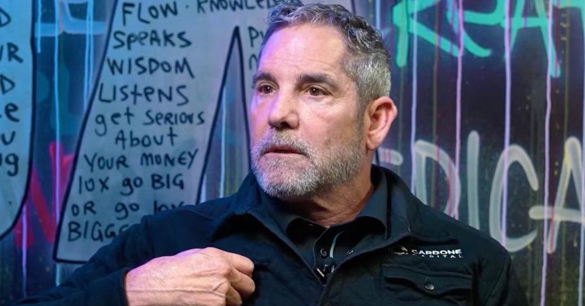 Trump Supporter Grant Cardone Confesses to Pouring…