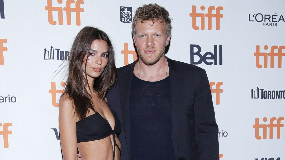 Photo of Emily Ratajkowski Sebastian Bear-McClard
