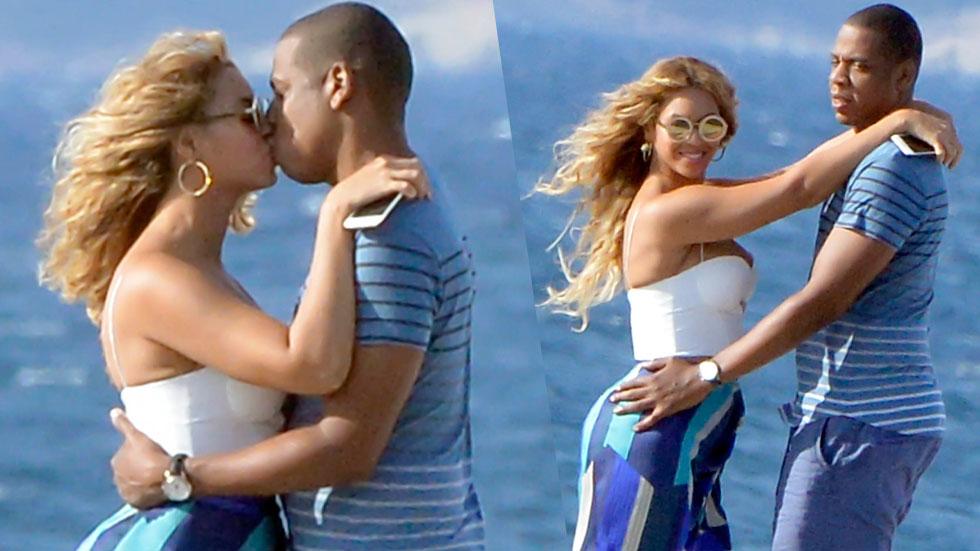 //beyonce jay z vacation pda