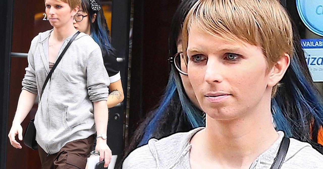 Pics Chelsea Manning Transgender Prison Release Nyc Out After Wikileaks Crimes 