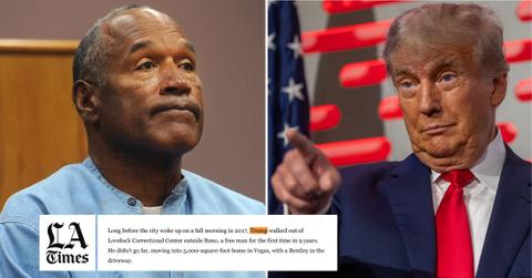 oj simpson donald trump