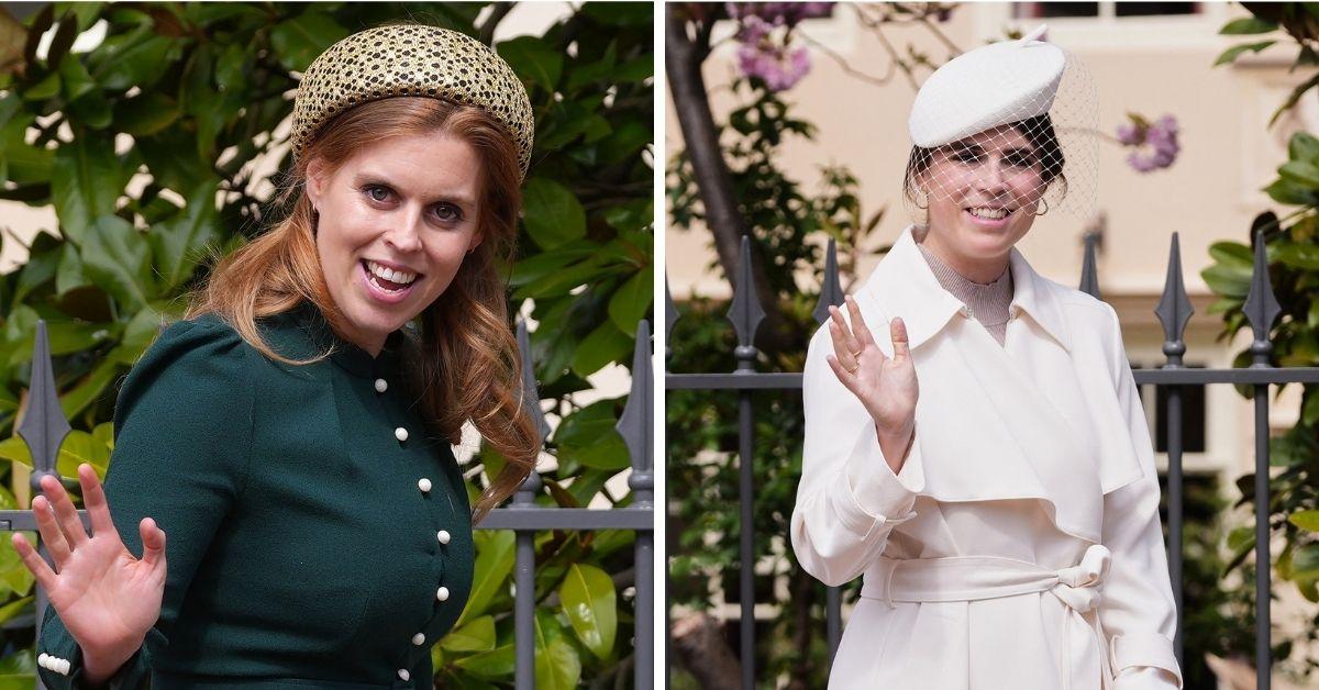 Photos of Princess Beatrice and Eugenie