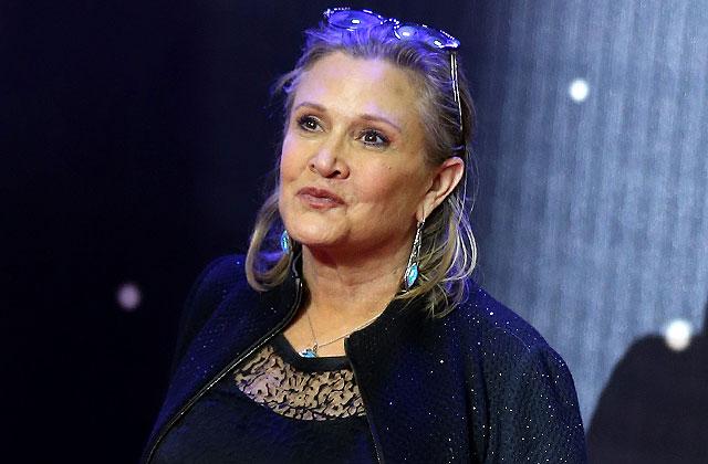 CARRIE FISHER DEAD HEART ATTACK