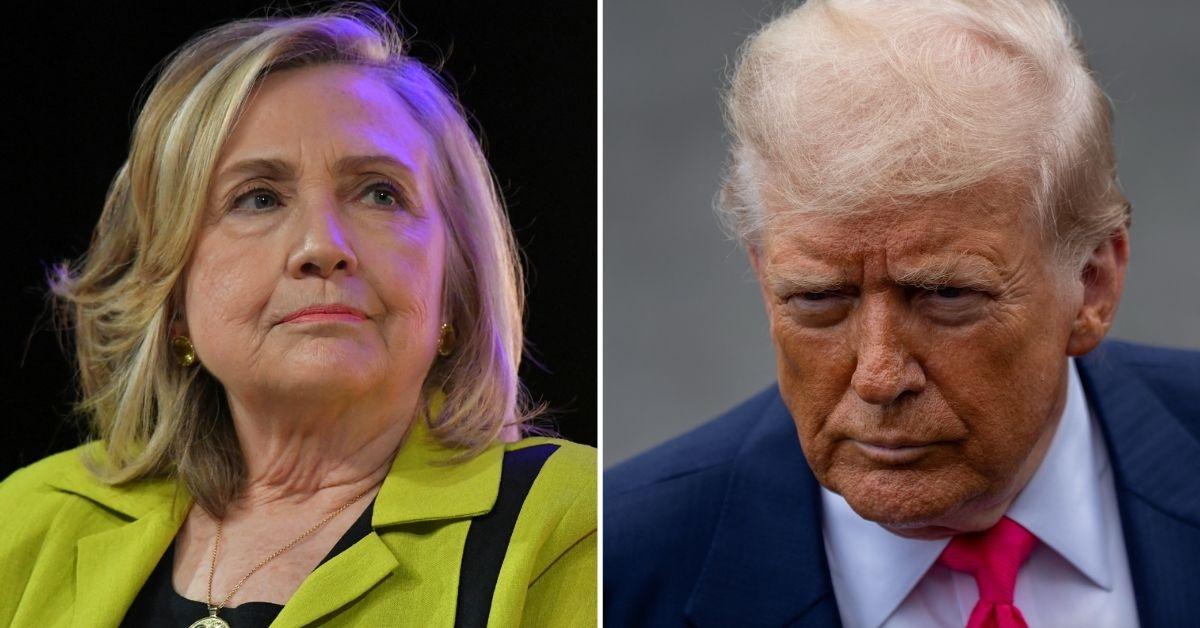 Photo of Hillary Clinton, Donald Trump