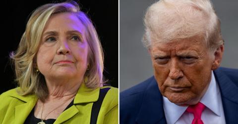 Photo of Hillary Clinton, Donald Trump