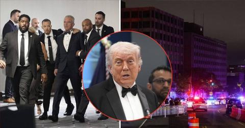 President Trump's l White House Correspondents' Dinner turned into a nightmare in a flash.
