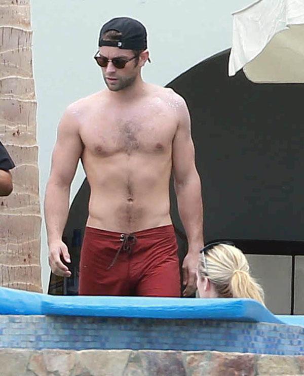 Chace Crawford Shirtless Mexico Memorial Day