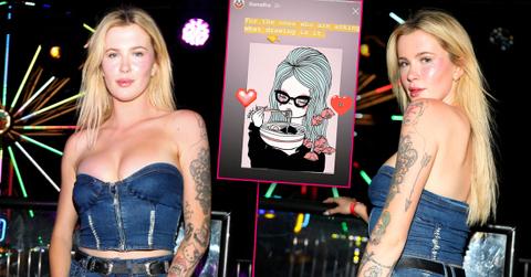 Ireland Baldwin Shows Ilse Valfre Tattoo At Stagecoach Festival