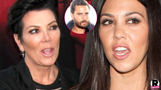 Kourtney Kardashan Blows Up Kris Jenner