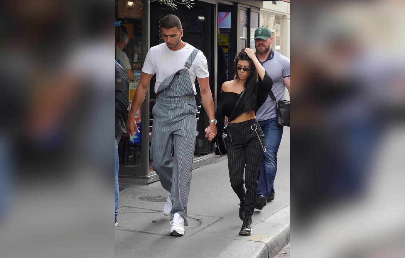 Kourtney Kardashian Younes Bendjima Love In Paris Pics