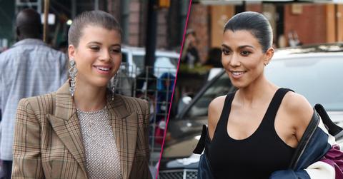 Kourtney Kardashian Sofia Richie Truce