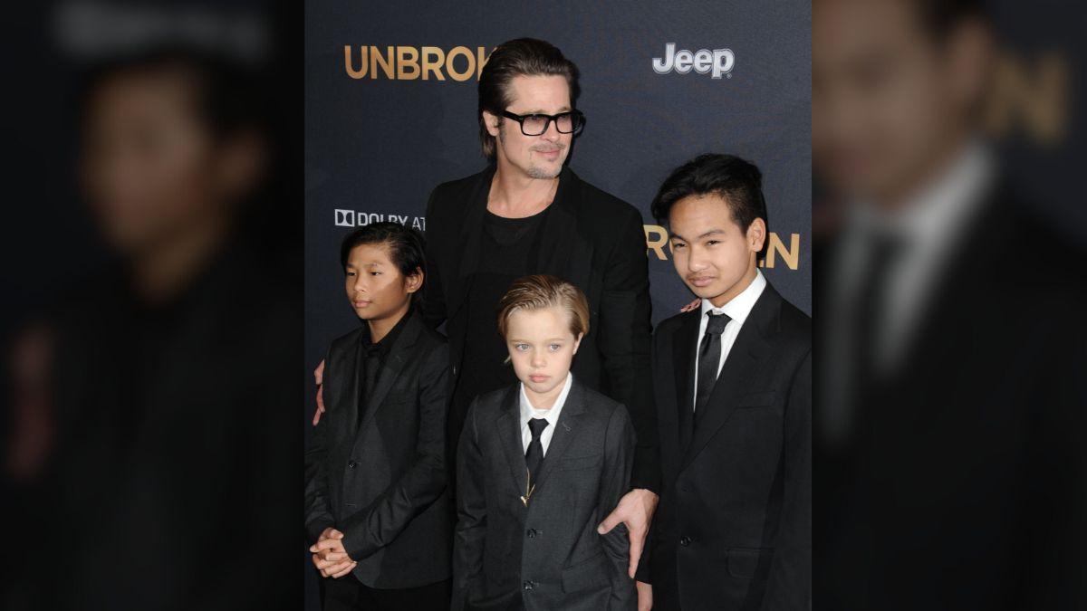 An insider said Brad Pitt was 'not at all shocked' Maddox dropped his surname after other kids did the same.