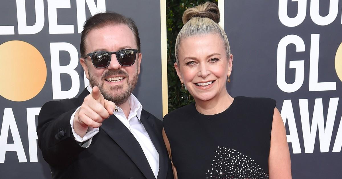 golden globes ricky gervais cancel comedian bullying skin rash