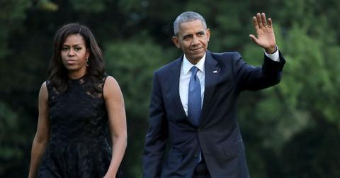 photo of Michelle and Barack Obama