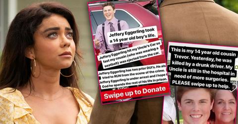 Sarah Hyland Teen Cousin Killed Drunk Driver Killer