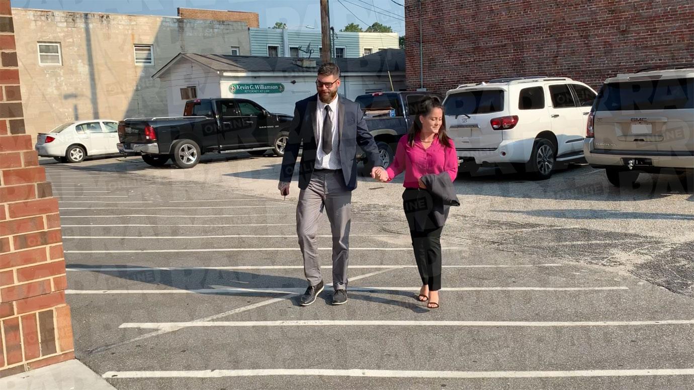 Jenelle Evans & David Eason In Court