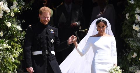 Prince Harry Meghan Markle Exhausted Wedding Photos