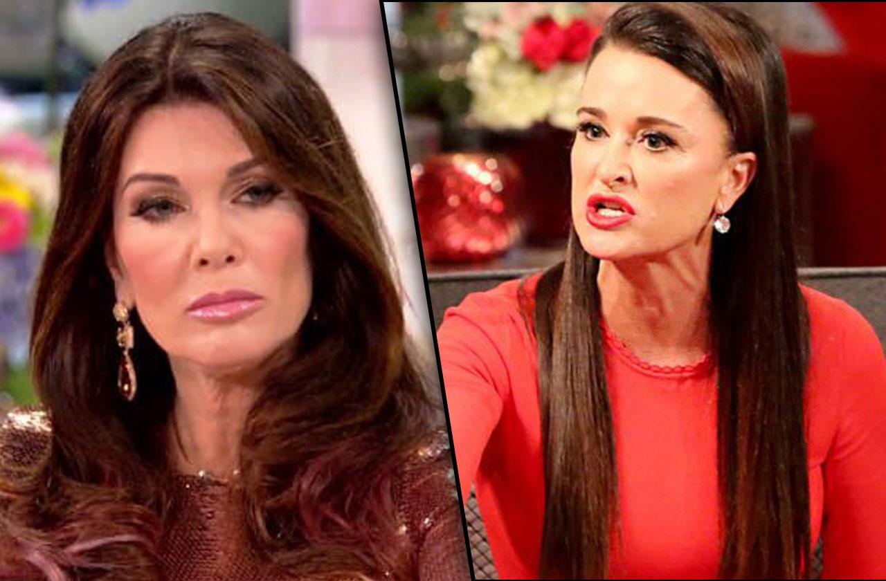 //RHOBH lisa vanderpump makes kyle richards cry pp