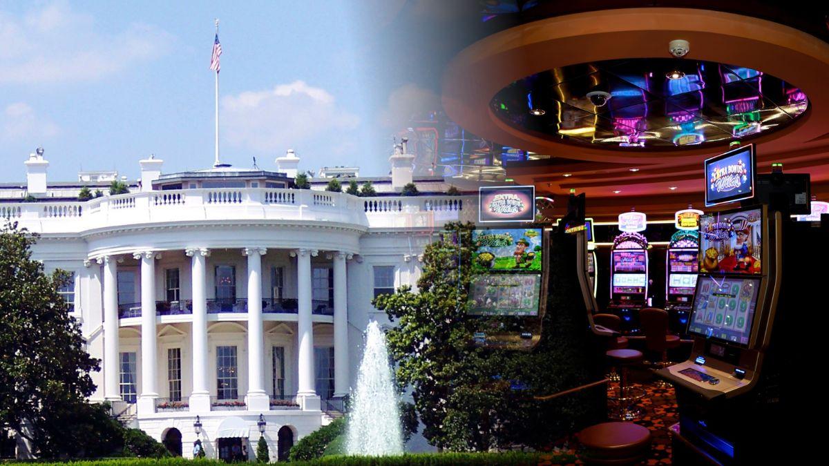 Photo of the White House and Casino