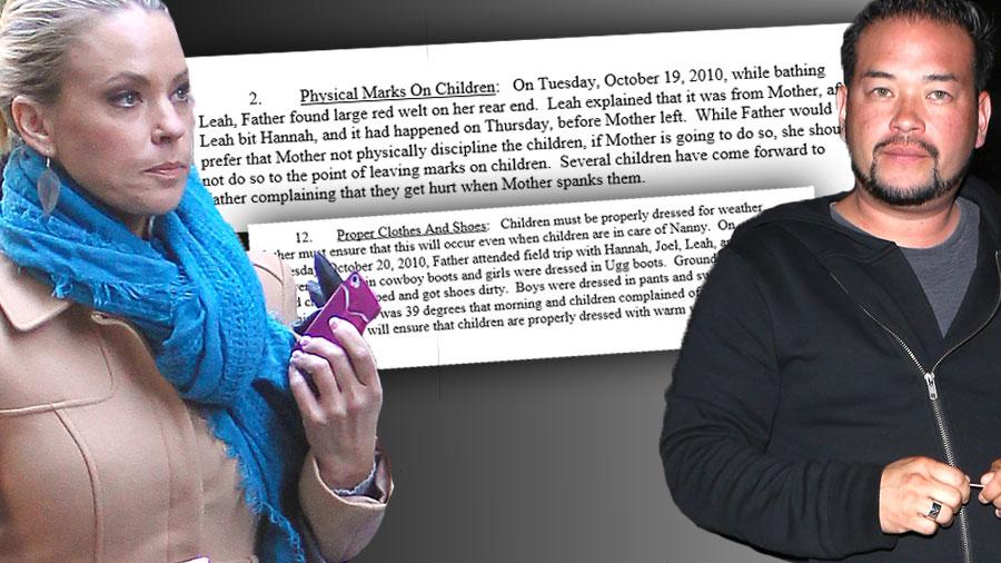 Kate's Nightmare! True Extent Of Gosselin's Monster Mom Abuse Detailed In  Bombshell Court Filing: Violent Spankings & Shocking Neglect