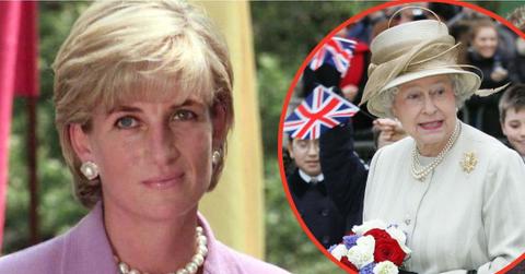 Photo of Princess Diana and Queen Elizabeth
