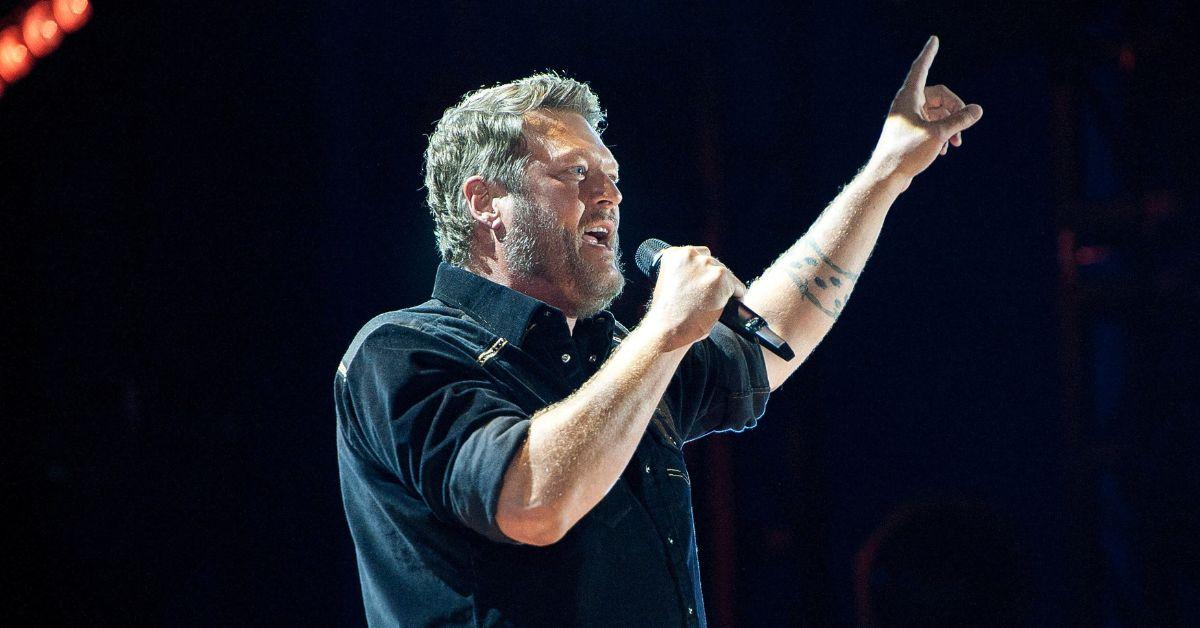 Image of Blake Shelton addressed swirling divorce rumors with wife Gwen Stefani, insisting he no longer believes anything he sees online.