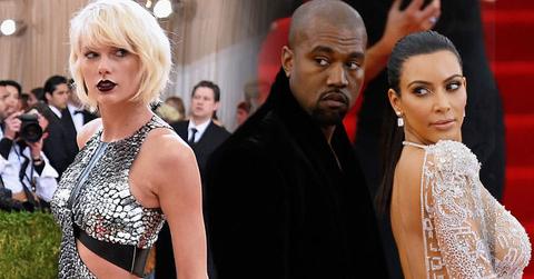 //kim kardashian taylor swift kanye west feud famous phone call video