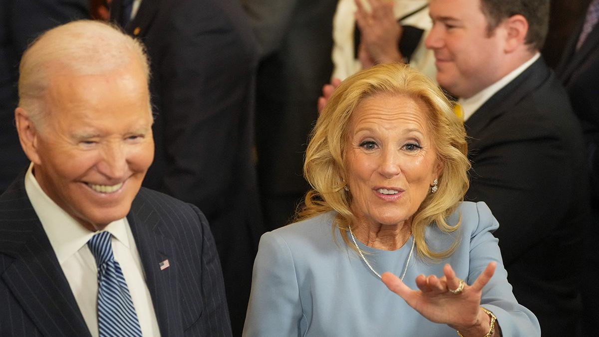 Jill Biden said she was 'shocked' at Joe's cancer diagnosis.