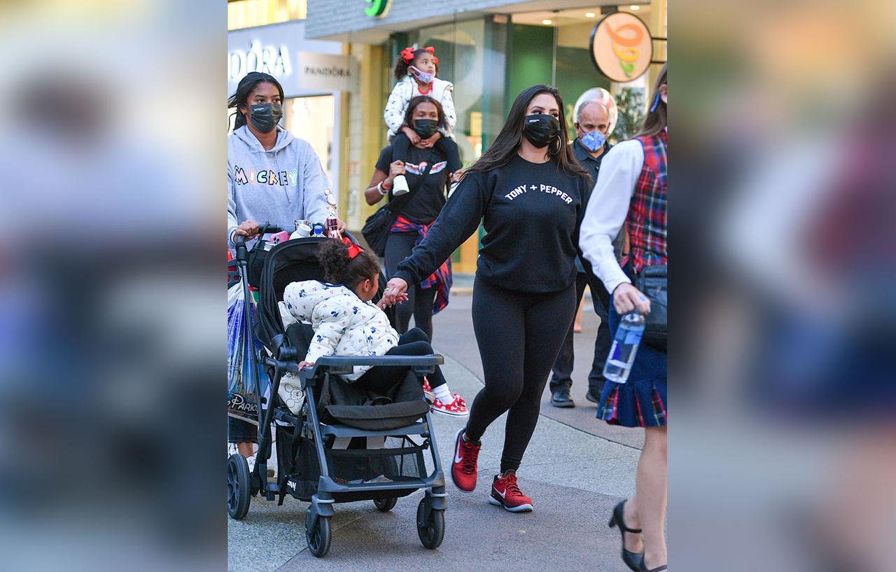 Vanessa Bryant Rocks Nikes At Disneyland Despite Trashing Shoe Company Over Alleged Gigi Sneaker