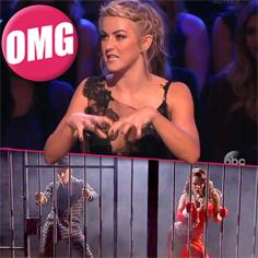 //julianne hough rips mark ballas dwts sq