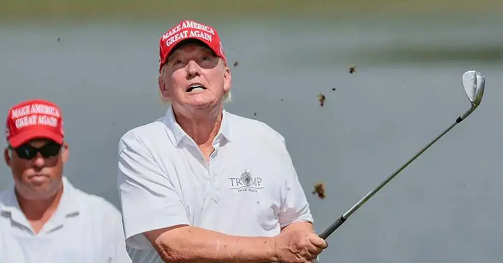 Donald Trump Claims Record-Breaking Golf Score At Bedminster