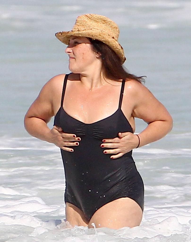 Ricki Lake Swimsuit Body Weight Gain Cancun