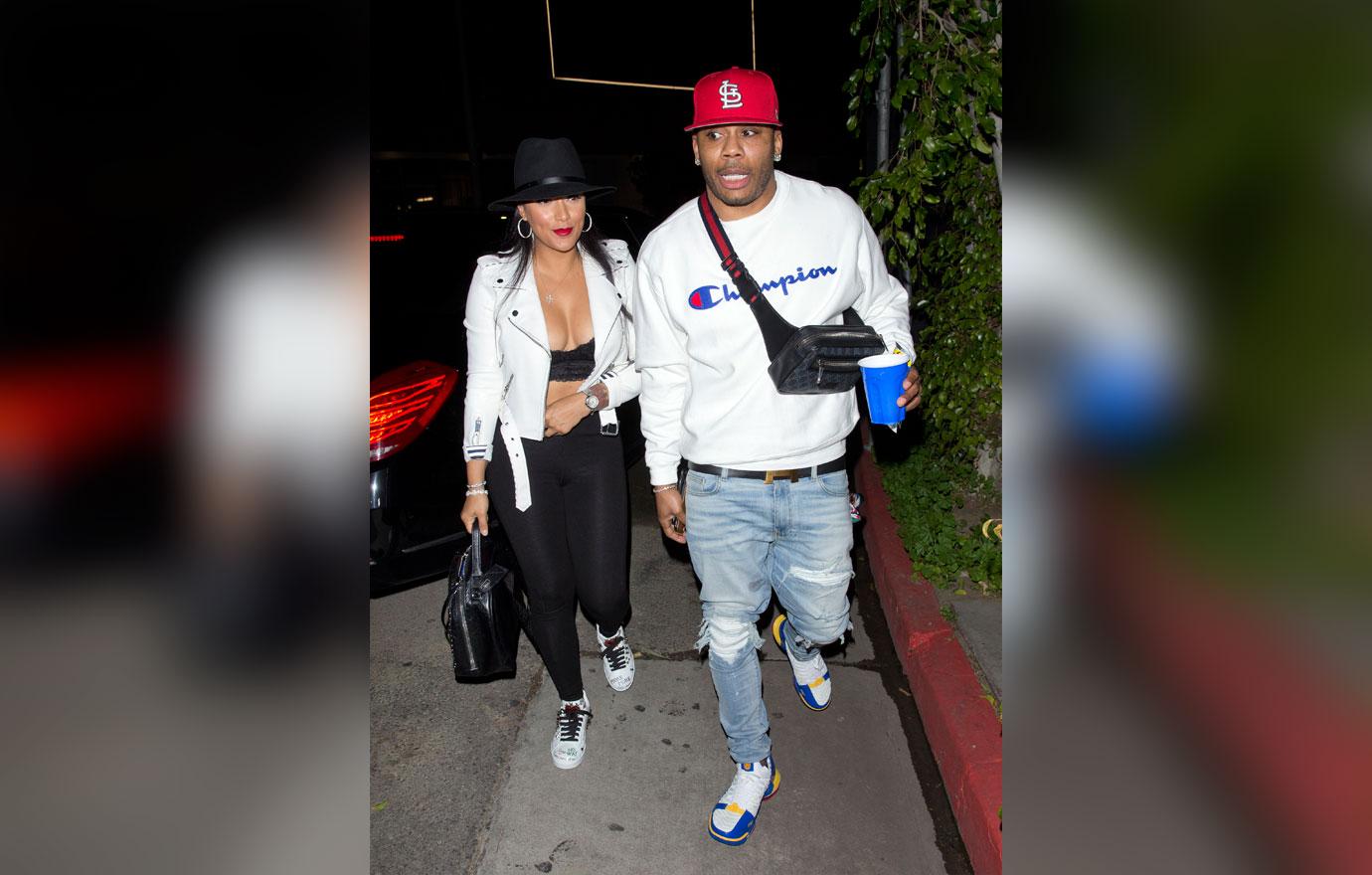 Singer Nelly Arrives At Club