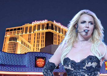 //britney gig planet hollywood splash