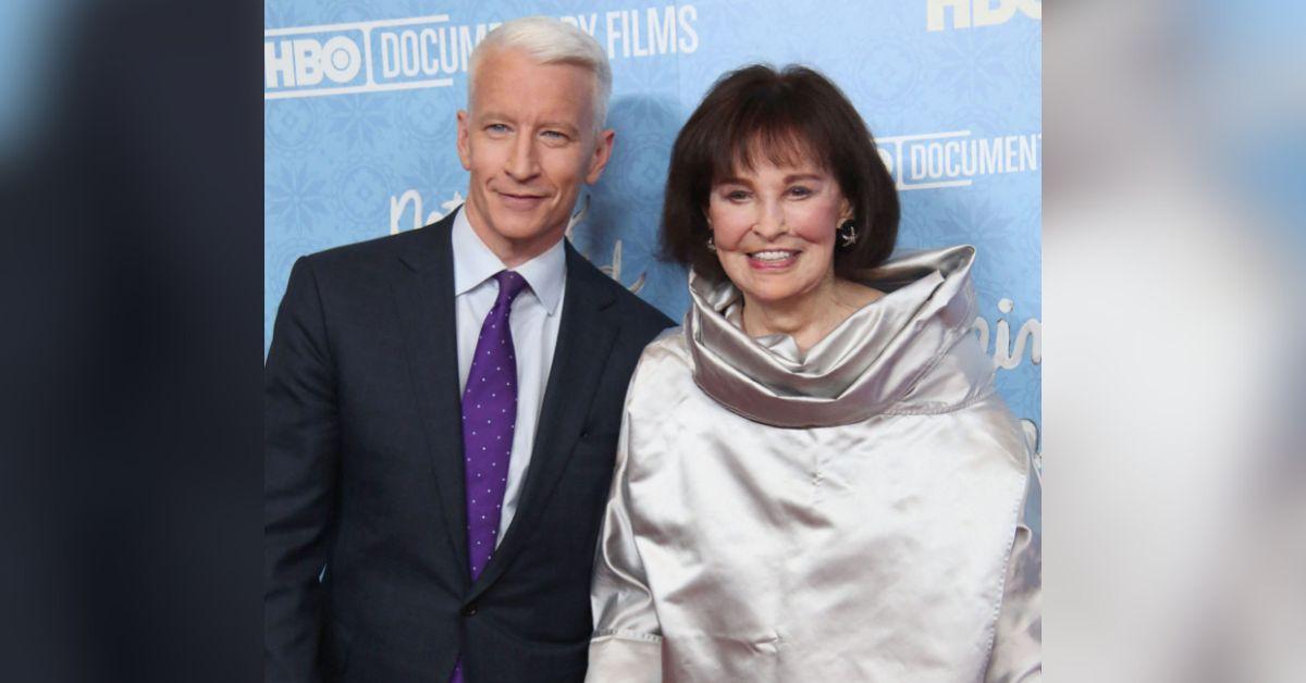 Photo of Anderson Cooper and Gloria Vanderbilt