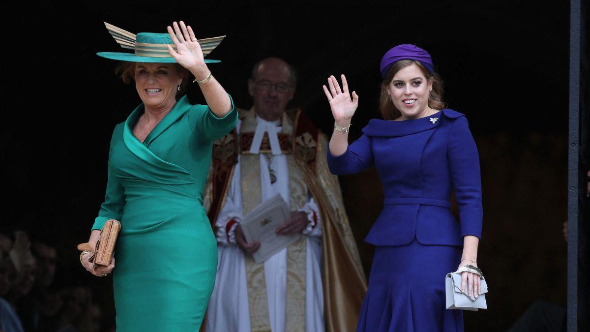 Photo of Sarah Ferguson and Princess Beatrice