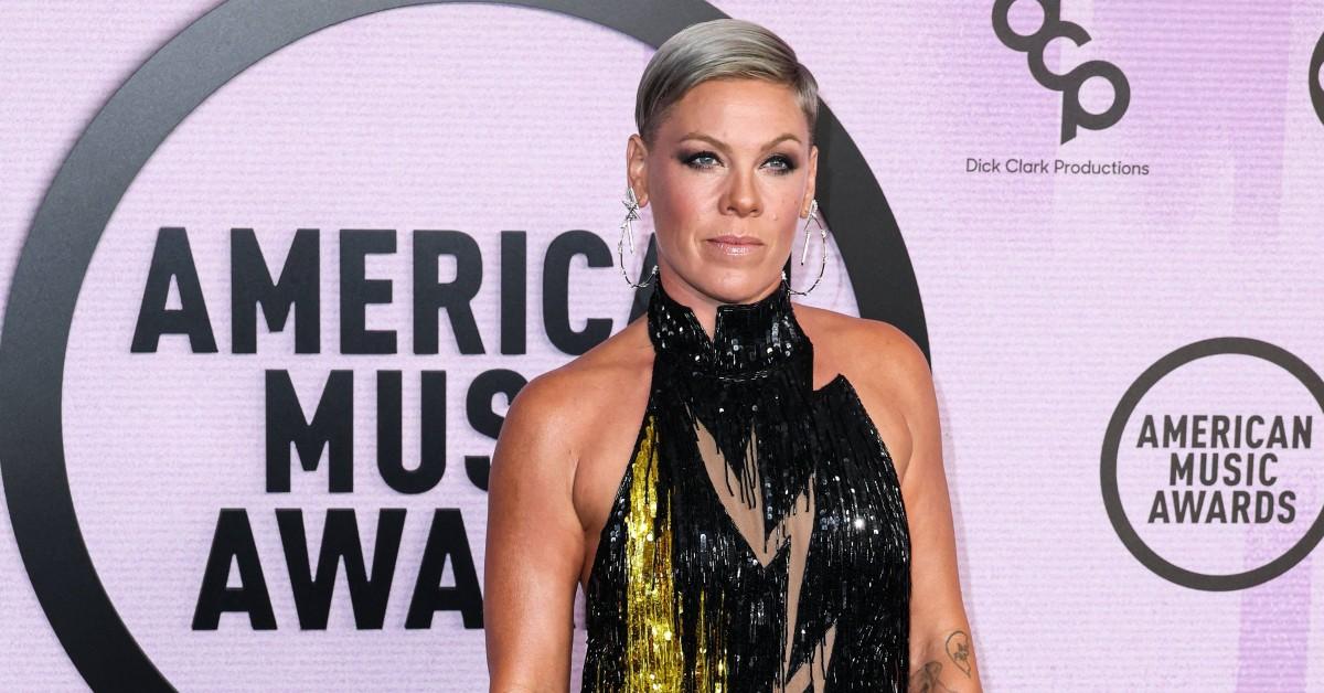 Pink addressed rumors that she and her husband were separated on social media.