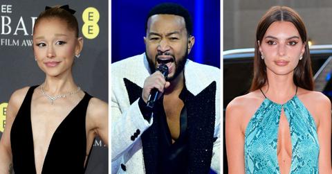 Photo of Ariana Grande, John Legend, Emily Ratajkowski