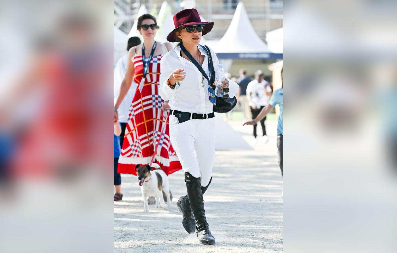 Mary-Kate Olsen Competes At Equestrian Event In France