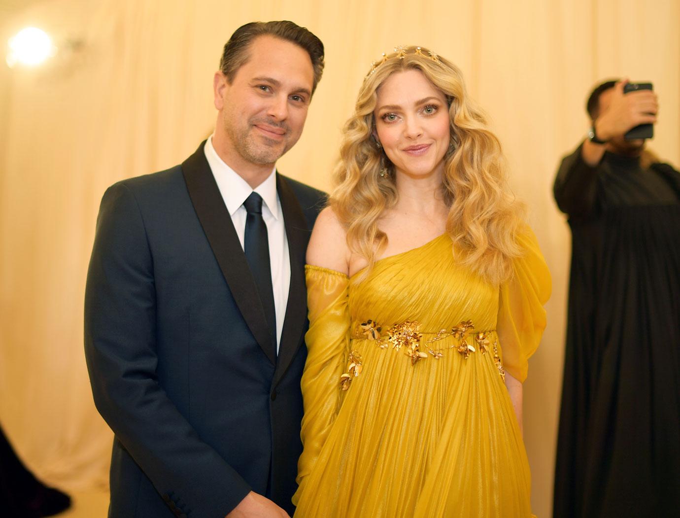 //met gala ball  celebrity red carpet arrivals amanda seyfried