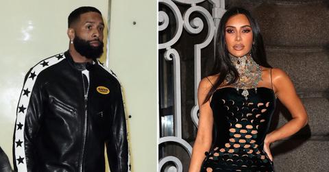 odell beckham jr partied strip club girls before kim kardashian date pp