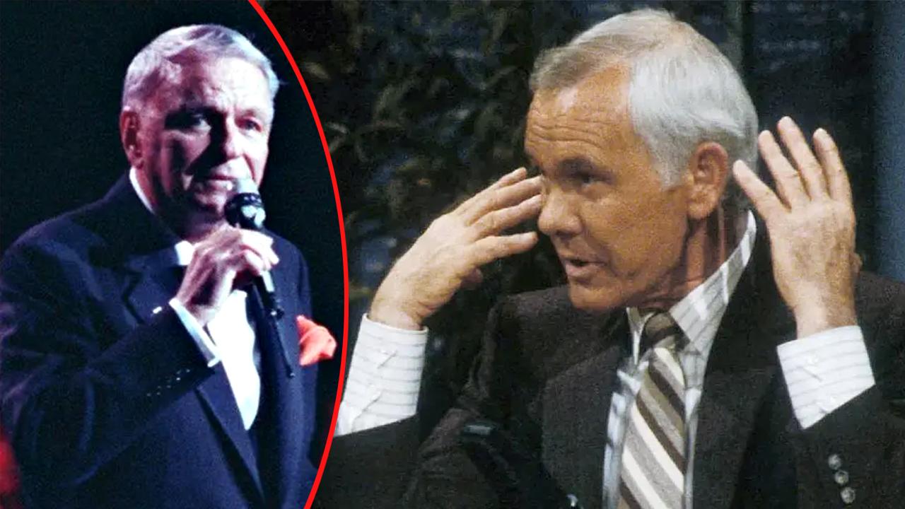 Frank Sinatra saved Johnny Carson from the Mob, according to books.