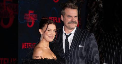 Photo of Millie Bobby Brown and David Harbour