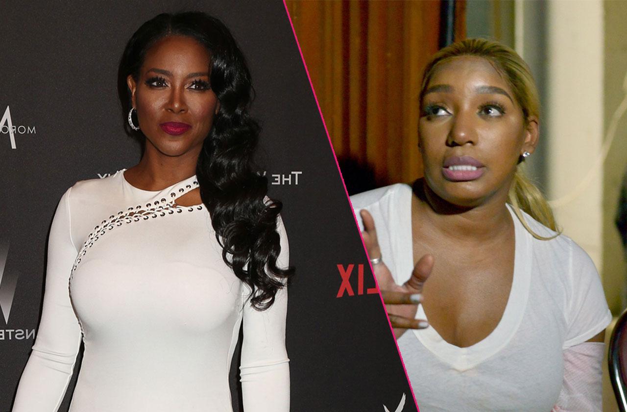 Kenya Moore Cornered On Camera By NeNe Leakes About Divorce On ‘RHOA’ Greece Cast Trip