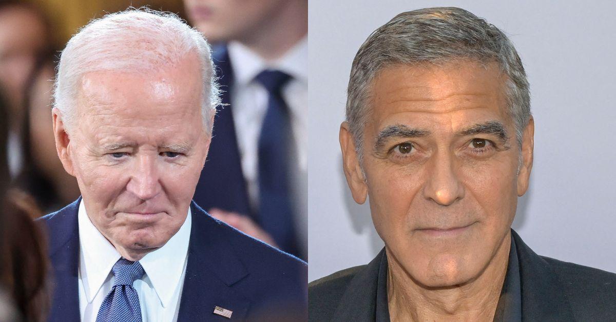 Joe Biden was cast aside as George Clooney threw support behind Kamala Harris' failed bid.