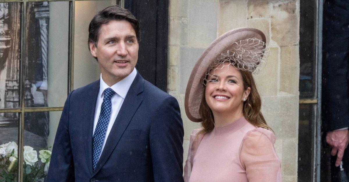 picture of Justin Trudeau and ex-wife Sophie