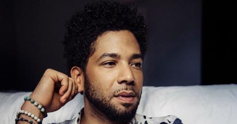 Jussie Smolett Looking Serious Closeup