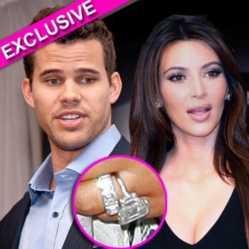 Kim k wedding ring on sale price