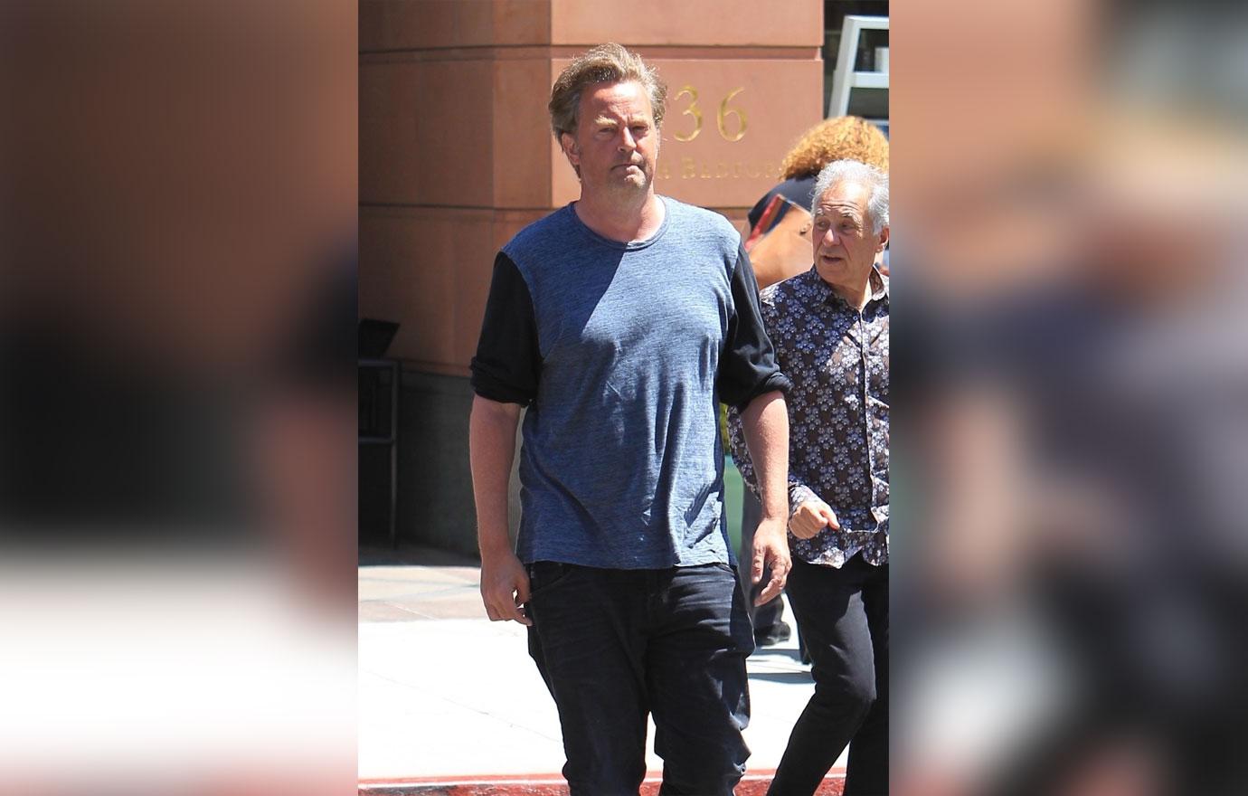 Matthew perry visits doctors office